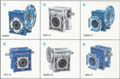 RV組合型減速機選型參數表RV減速機外形安裝尺寸